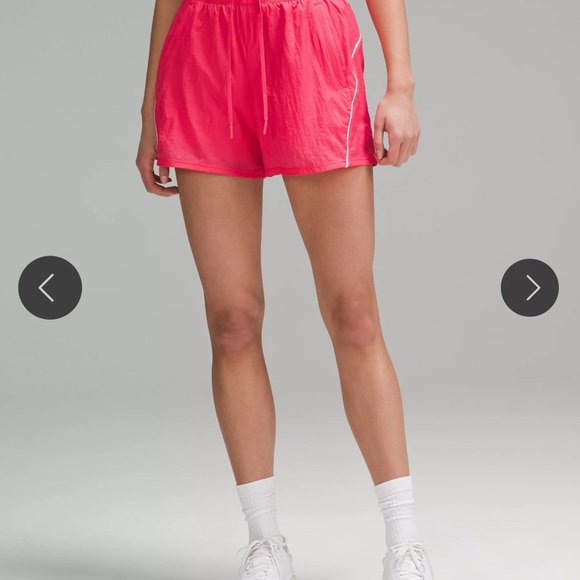 lululemon athletica Pants - Lululemon Athletica Bright Pink Athletic Shorts
